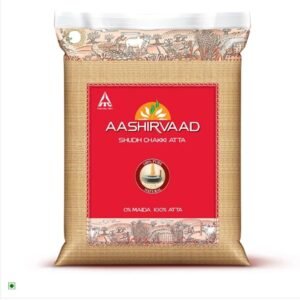AASHIRVAAD Shudh Chakki Atta – 100% Pure Whole Wheat (5 kg)