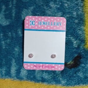 Magnetic Non-Piercing Stud Earrings for Men & Boys – Stylish Black & Diamond Look Crystal Magnet Bali (Pack of 2 Pairs)