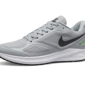 Nike Men’s Grey & Black Lightweight Sports Shoes, juta