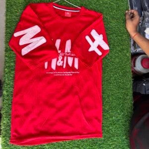 G-TEE प्रीमियम रेड ग्राफिक टी-शर्ट Tshirt – साइज़ M (Sarwans स्पेशल)