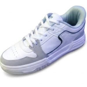 Premium White & Grey Casual Lifestyle Sneakers for Men – Stylish Comfort Wear,juta
