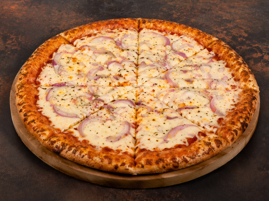 Onion Pizza – Fresh & Loaded with Juicy Onions