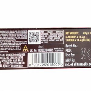 Sunfeast Dark Fantasy Choco Fills – 80.5g (6+1 Extra Cookie Pack)