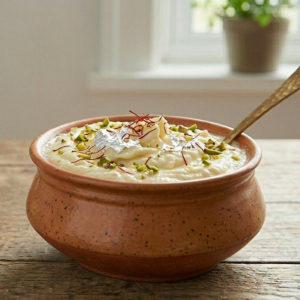 Shahi Kesar Rabri – Authentic Clay Pot Dessert, rabdi