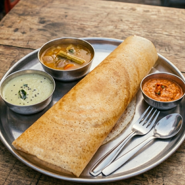 Crispy Plain Dosa at just ₹64 | Sarwans South Indian Special