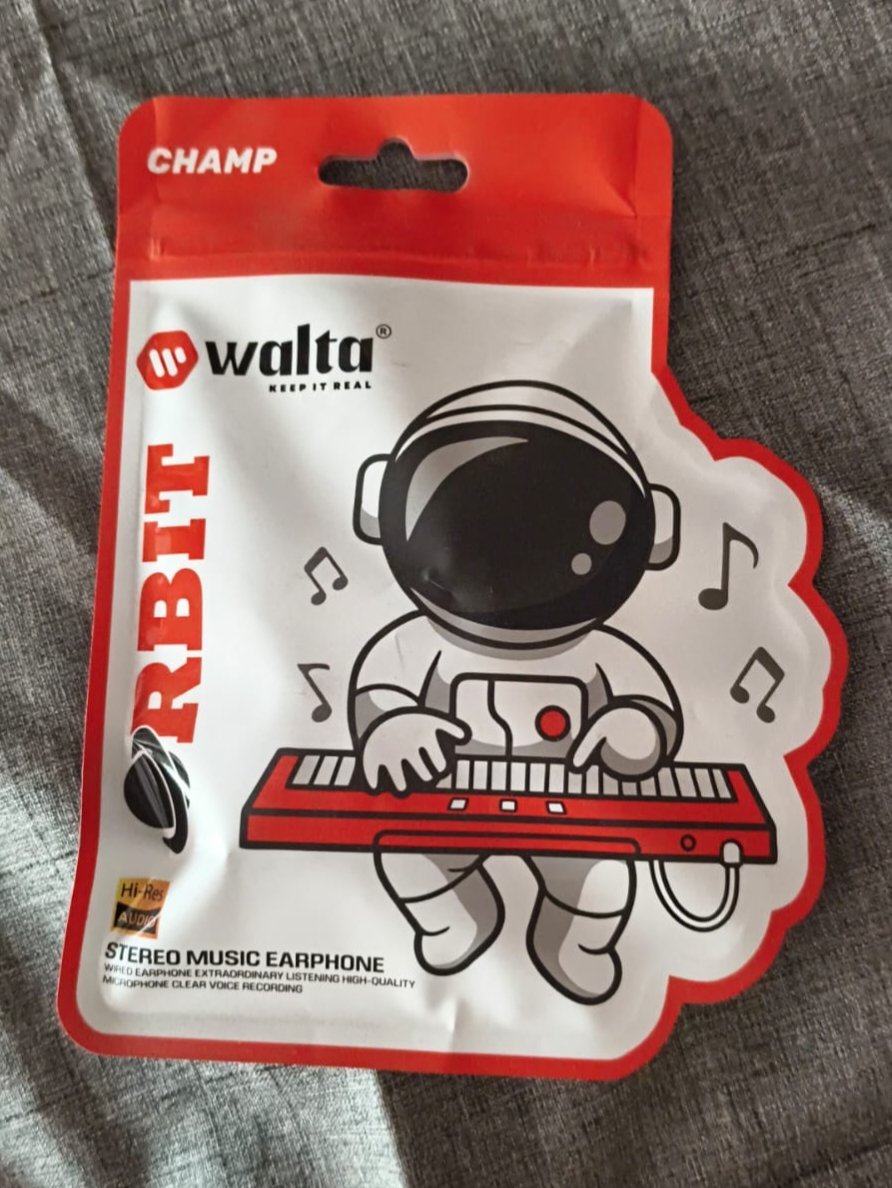 Walta Orbit Champ Wired Stereo Music Earphone | Available at Sarwans