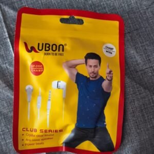 UBON Club Series GP-311C Champ Wired Earphone (White) | Sarwans
