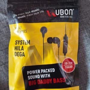 UBON UB-31M Champ Wired Earphone with Big Daddy Bass | Sarwans
