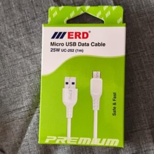 ERD Premium 25W Micro USB Data Cable UC-252 (1m) | Sarwans