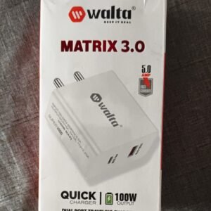 Walta Matrix 3.0 100W Dual Port Fast Charger | Premium Power at ₹750 | Sarwans