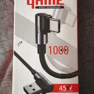 Walta Game Series 45W L-Shape Fast Charging iPhone Data Cable | Sarwans