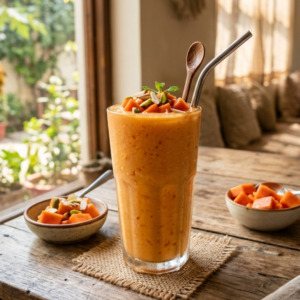Premium Papaya Shake – Healthy & Refreshing Smoothie