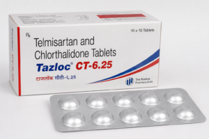 Tazloc CT-6.25 – Blood Pressure Management Tablets 10's