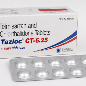 Tazloc CT-6.25 – Blood Pressure Management Tablets 10's