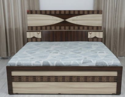 Sheesham Premium Wooden Double Bed with Smooth Under-Bed Storage Drawers & Modular Headboard - Image 4