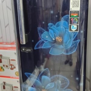 Voltas Beko Single Door Refrigerator (Premium Blue Floral Finish)