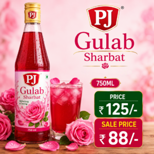 PJ GULAB SHARBAT 750ML