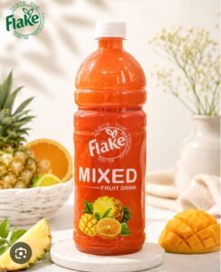 Premium Flake Mix Juice – Refreshing Fruit Blend with Real Fruit Flakes (Pack of 1) – 100% Natural & Healthy Drink