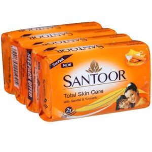 SANTOOR SANDAL & TURMERIC SOAP 100G